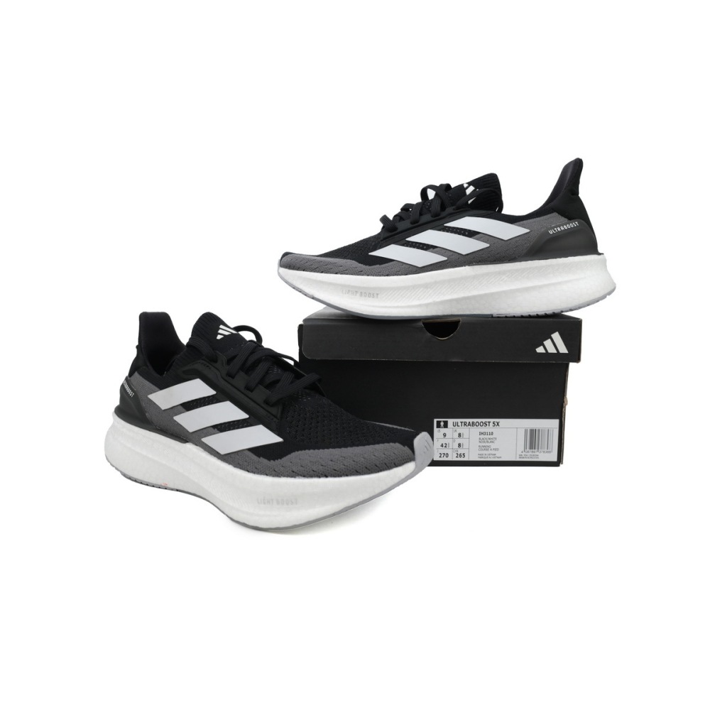 Ultraboost 5X Black White Carbon IH3110