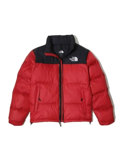 TheNorthFace 1996 Collection Retro Nuptse Down Jacket Unisex Orange Red 01
