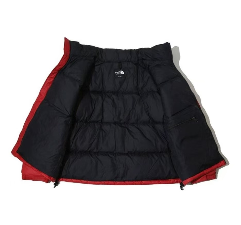 TheNorthFace 1996 Collection Retro Nuptse Down Jacket Unisex Orange Red