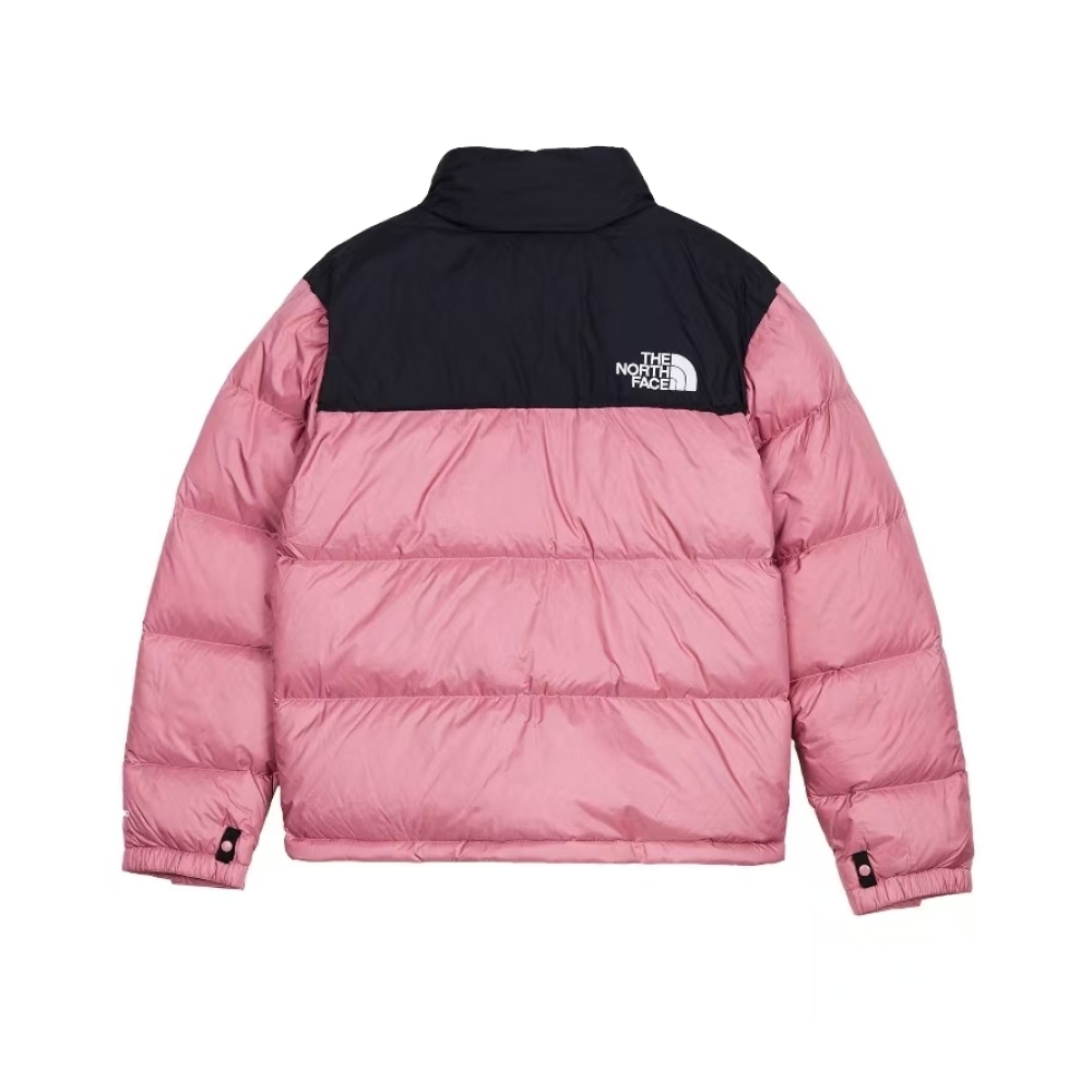 TheNorthFace Splicing White And Lotus Root Starch Long-sleeved down jacket