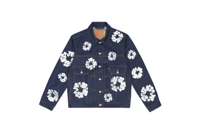  Denim Tears Type - 2 All Over Wreath Raw Jacket 01