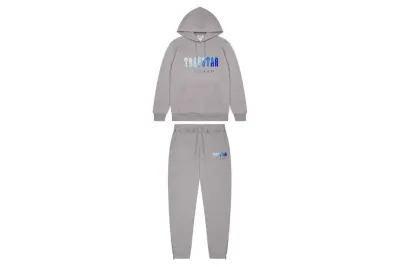 Trapstar Chenille Decoded Hoodie Tracksuit -Grey 01