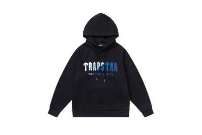 Trapstar Chenille Decoded Hoodie Tracksuit -Black 02