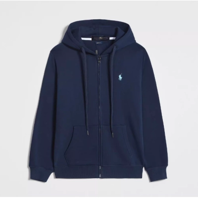 Polo Ralph Lauren Hoodie - Navy & green logo 01