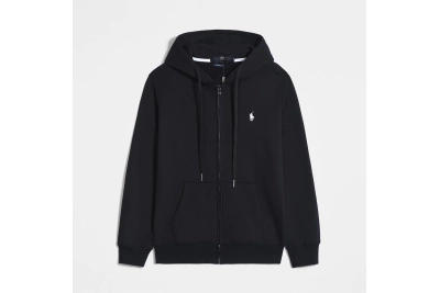 Polo Ralph Lauren Hoodie - Black & white logo 01
