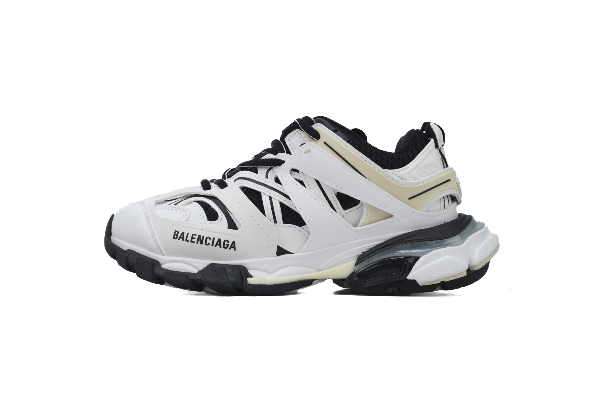 PKGoden Balenciaga 3rd Track Sneaker White Black