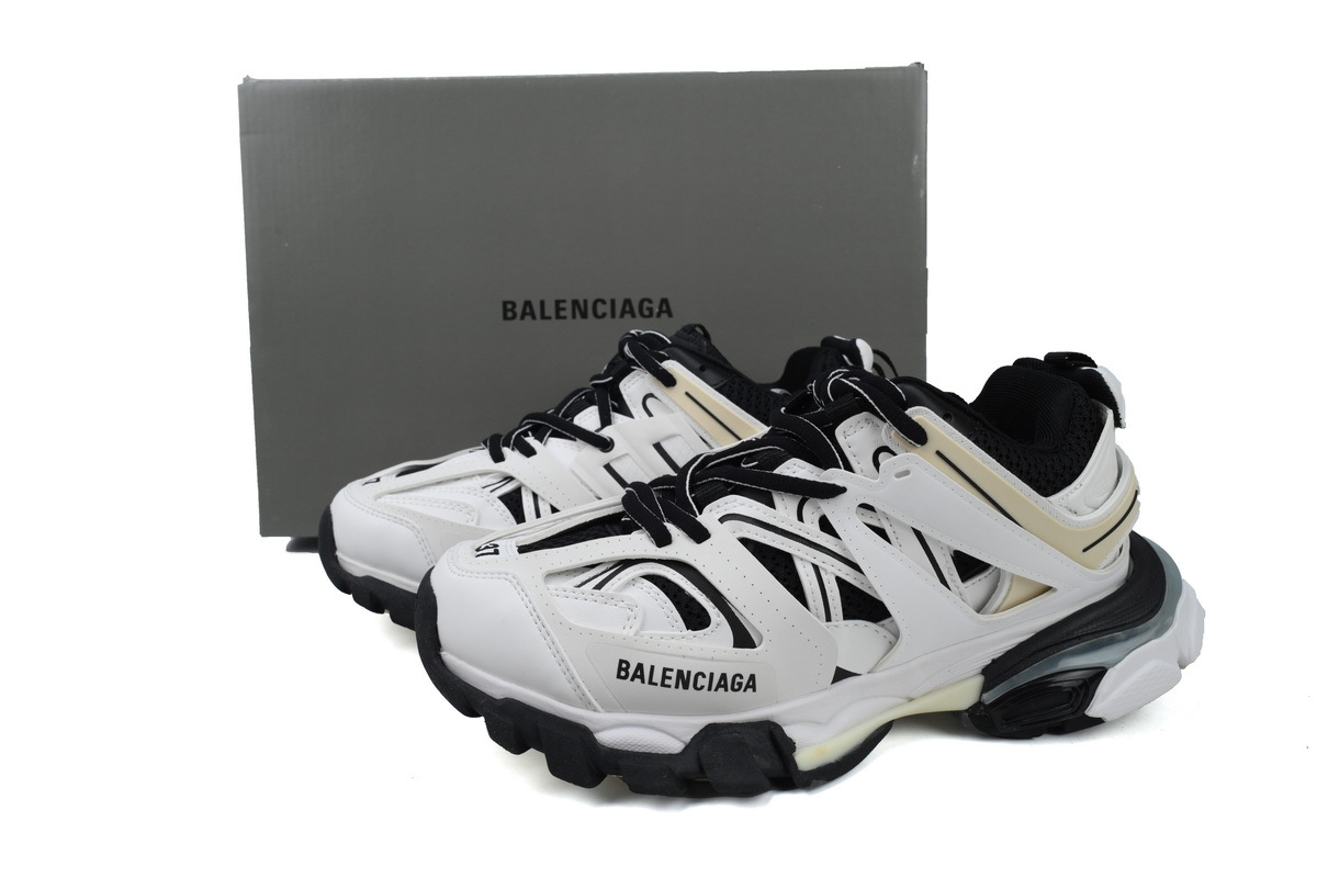 PKGoden Balenciaga 3rd Track Sneaker White Black