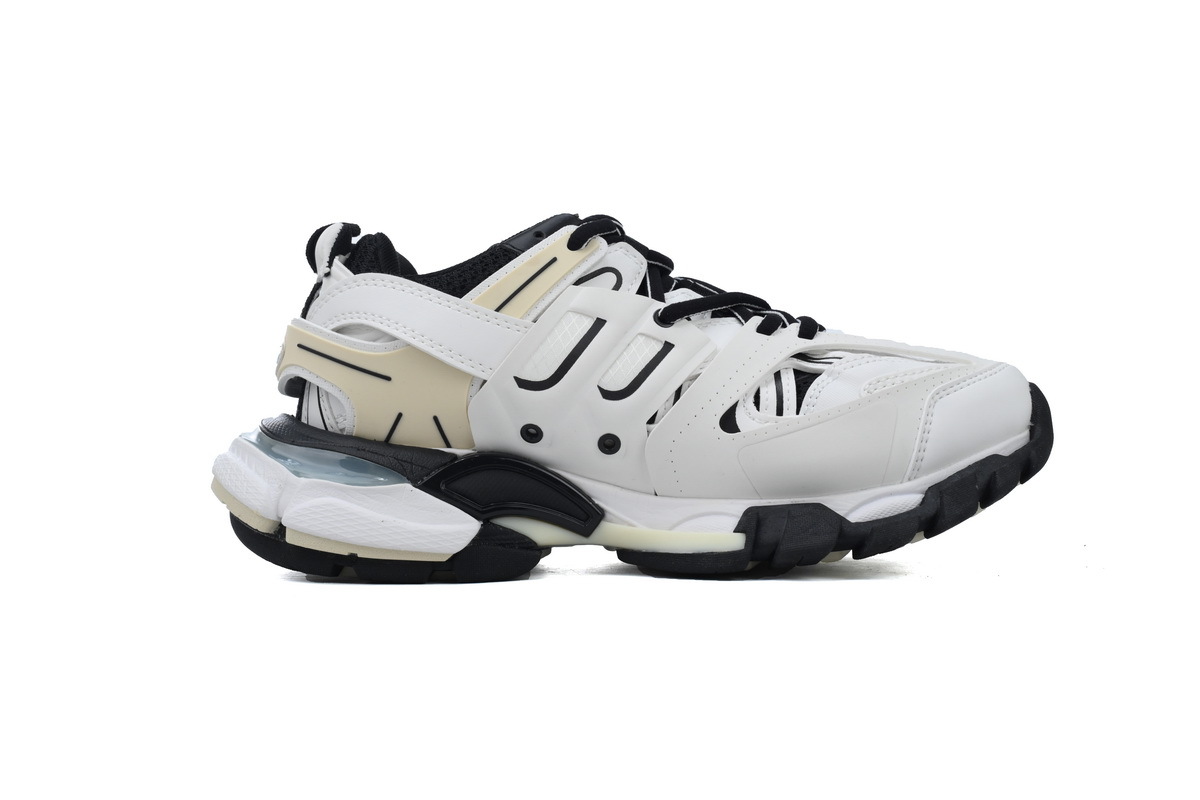 PKGoden Balenciaga 3rd Track Sneaker White Black