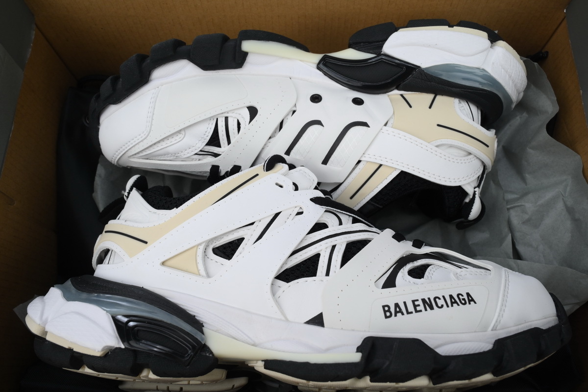 PKGoden Balenciaga 3rd Track Sneaker White Black