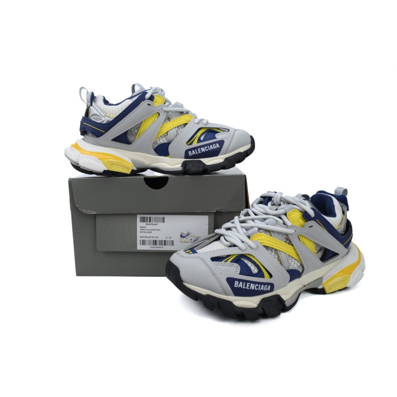 PK Balenciaga 3rd Track Sneaker Grey Yellow Blue