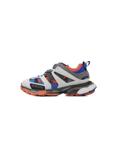 PKGoden Balenciaga 3rd Track Sneaker White Blue Orange 01