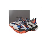 PK Balenciaga 3rd Track Sneaker White Blue Orange