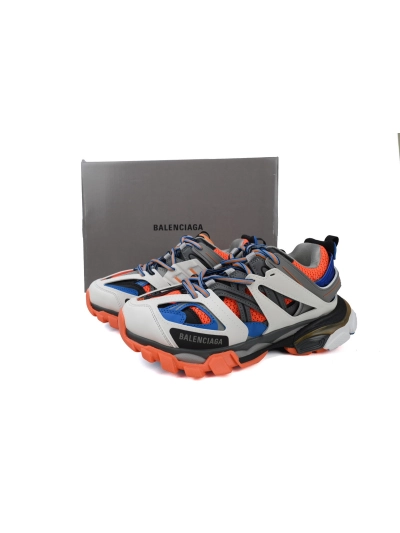 PKGoden Balenciaga 3rd Track Sneaker White Blue Orange 02
