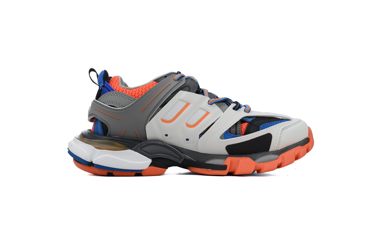 PKGoden Balenciaga 3rd Track Sneaker White Blue Orange
