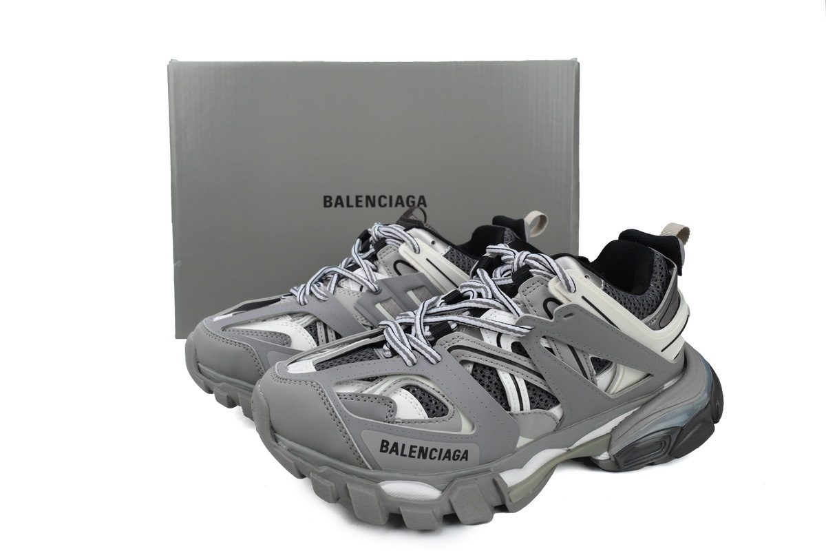 PKGoden Balenciaga 3rd Track Sneaker Grey White Black