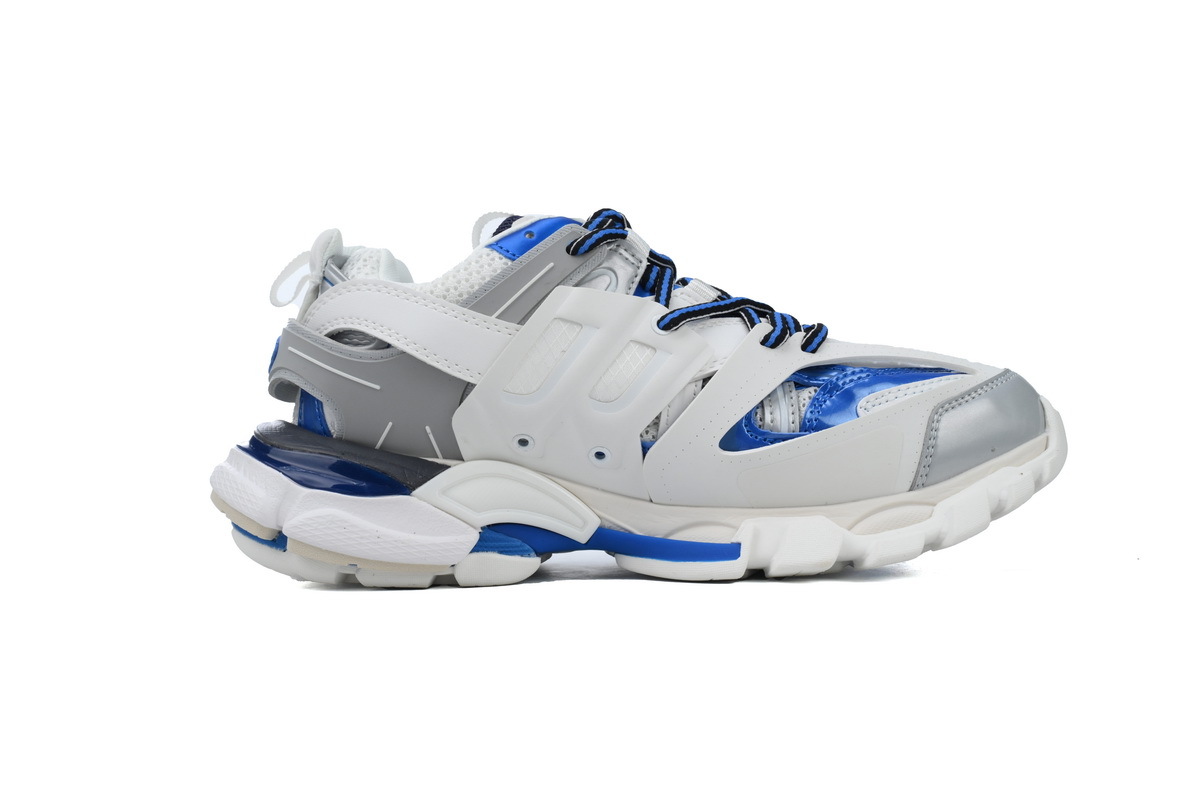 PKGoden Balenciaga 3rd Track Sneaker White Grey Blue