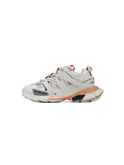 PKGoden Balenciaga 3rd Track Sneaker White Orange 01