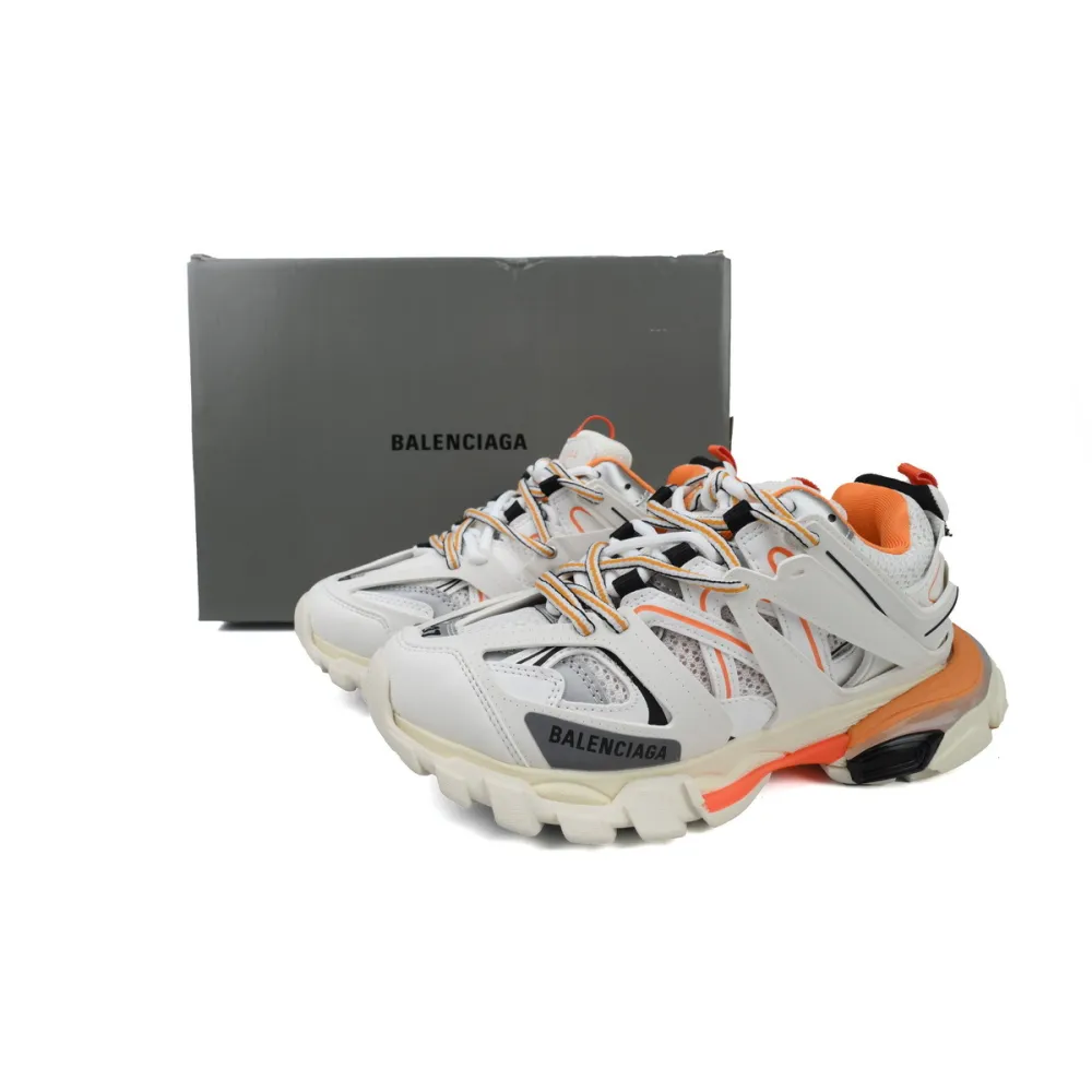 Balenciaga 3rd Track Sneaker White Orange