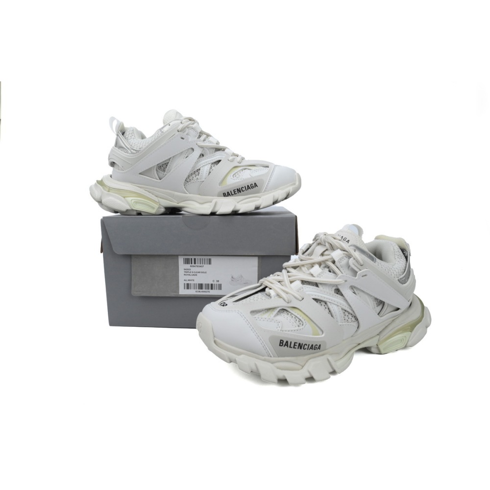 PK Balenciaga 3rd Track Sneaker White
