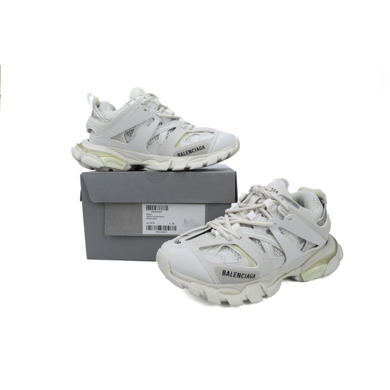PK Balenciaga 3rd Track Sneaker White