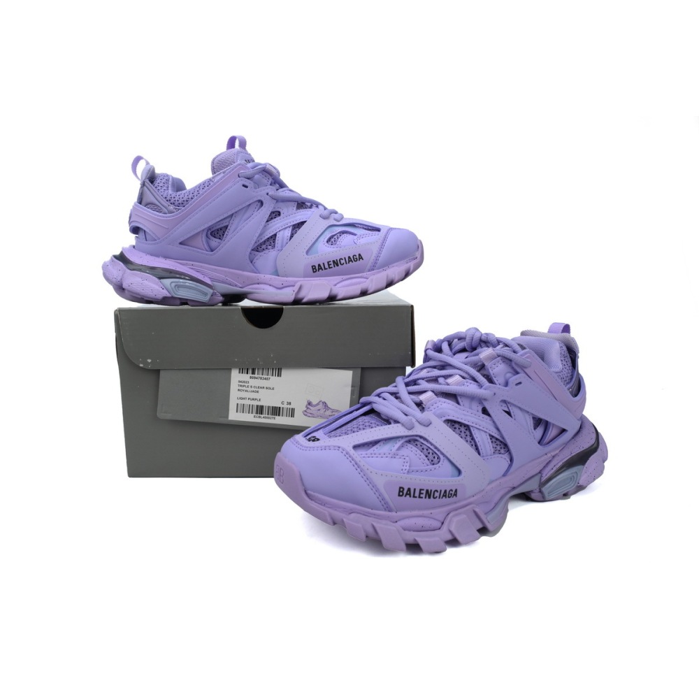 PK Balenciaga 3rd Track Sneaker Purple