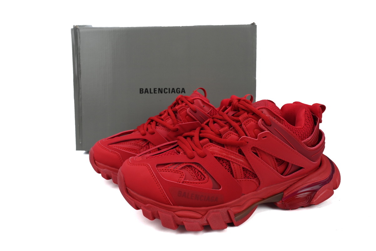  Balenciaga 3rd Track Sneaker Bright Red