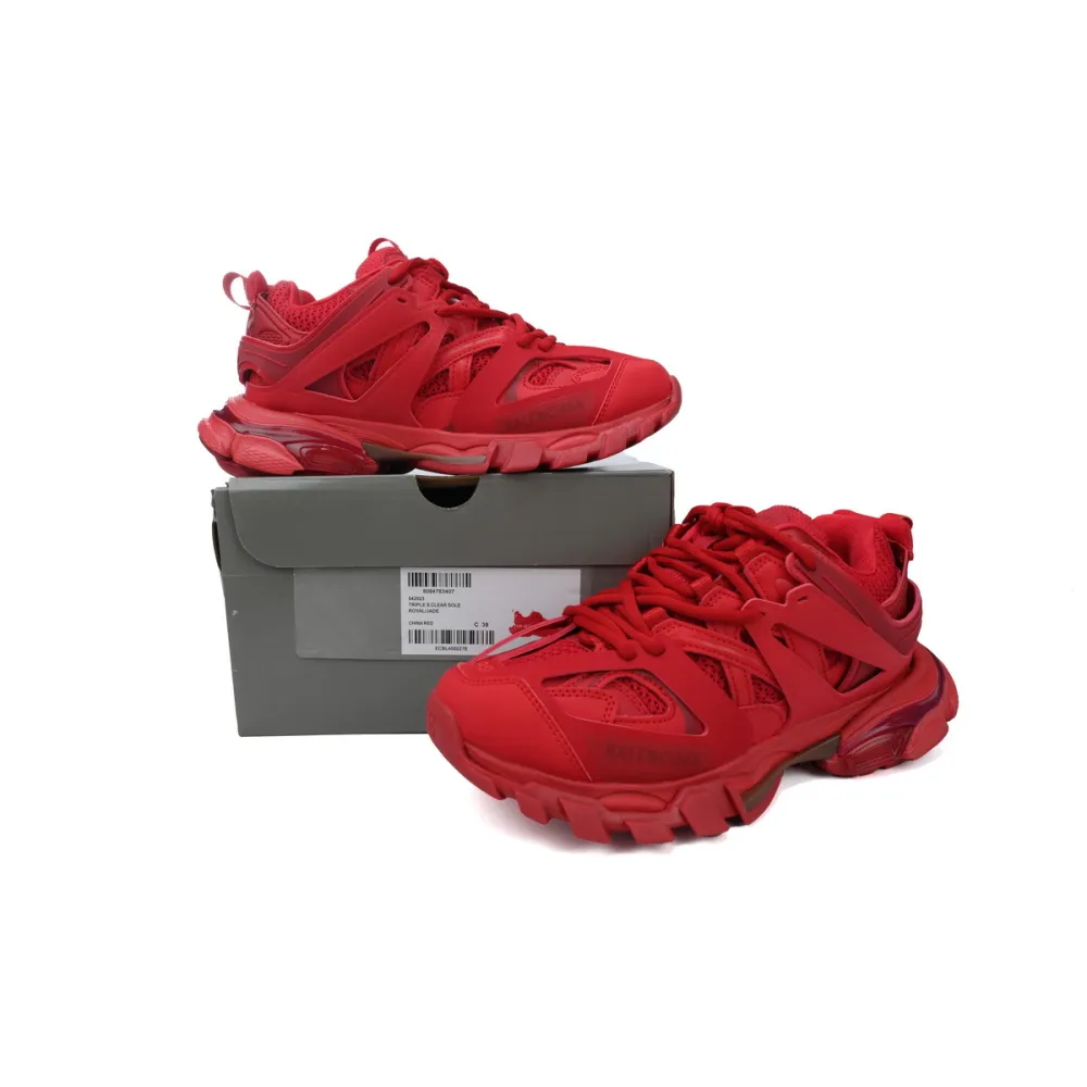 Balenciaga 3rd Track Sneaker Bright Red