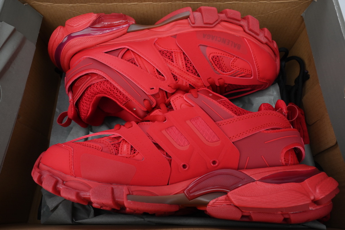  Balenciaga 3rd Track Sneaker Bright Red