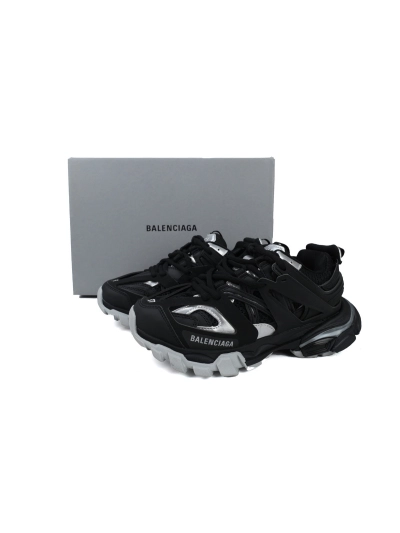 PKGoden Balenciaga 3rd Track Sneaker Black Silver 02