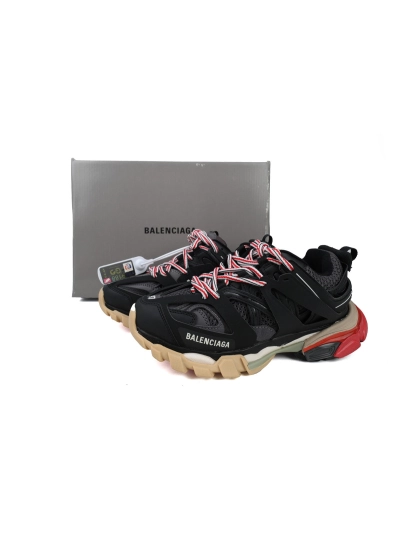 PKGoden Balenciaga 3rd Track Sneaker Black and Red 02