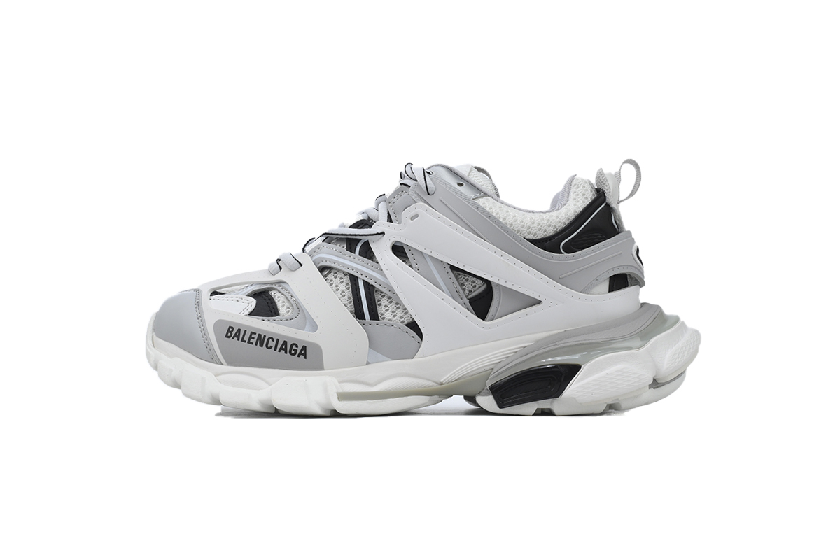PKGoden Balenciaga 3rd Track Sneaker White Gray Black