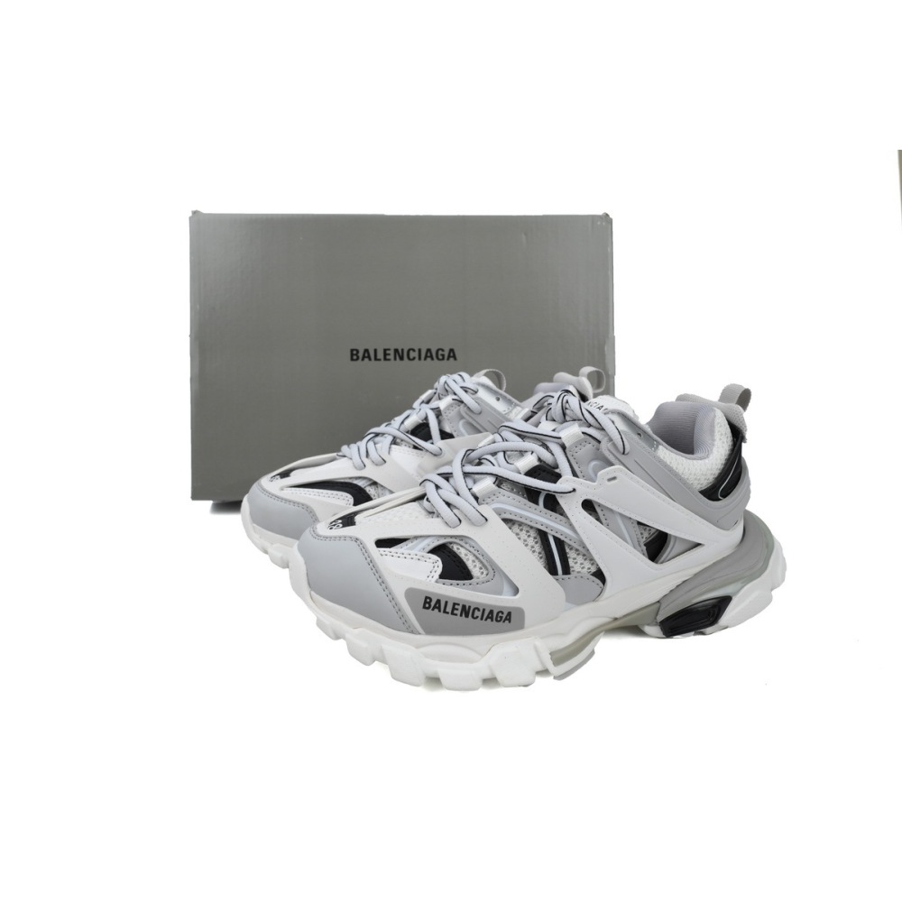 PK Balenciaga 3rd Track Sneaker White Gray Black