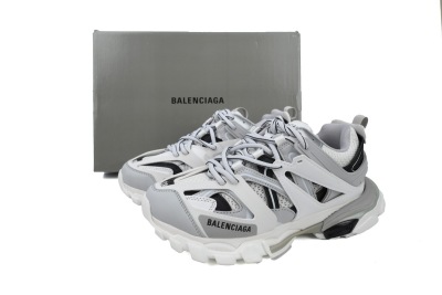PKGoden Balenciaga 3rd Track Sneaker White Gray Black 02