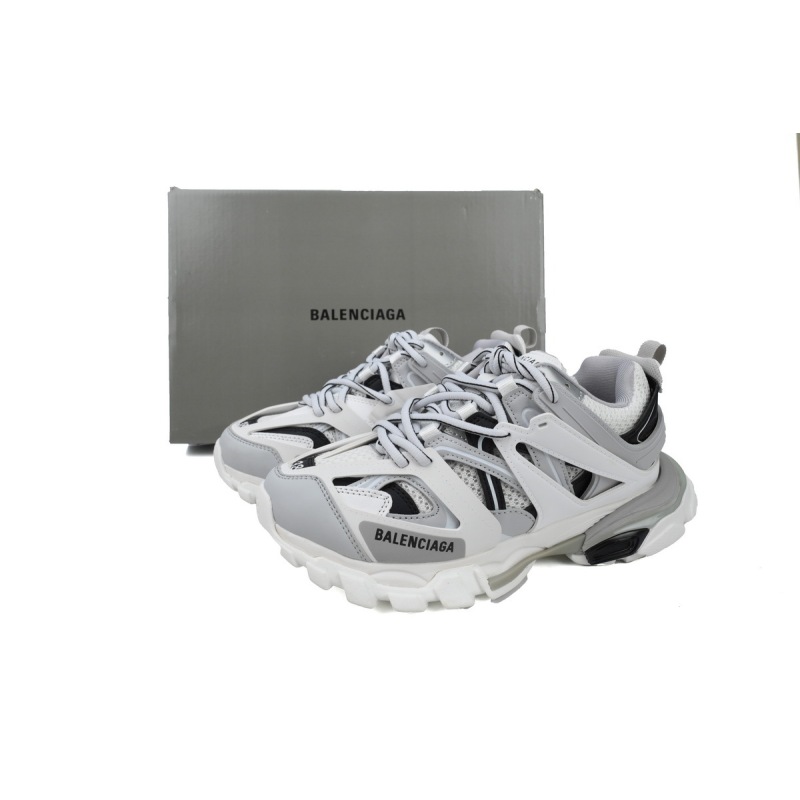 PK Balenciaga 3rd Track Sneaker White Gray Black