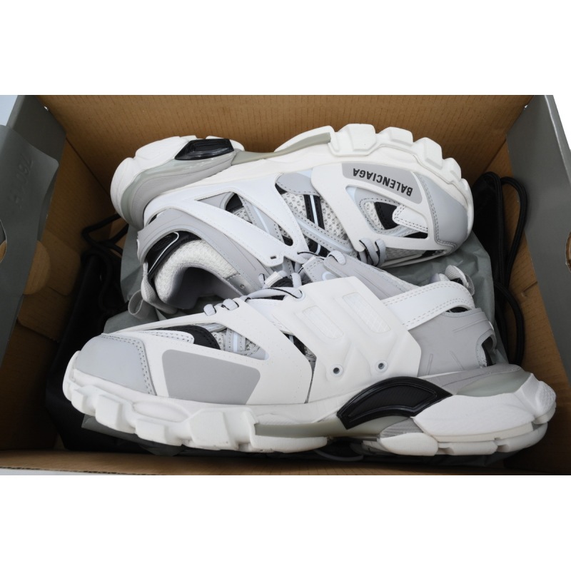PK Balenciaga 3rd Track Sneaker White Gray Black