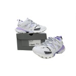 PK Balenciaga 3rd Track Sneaker White Purple