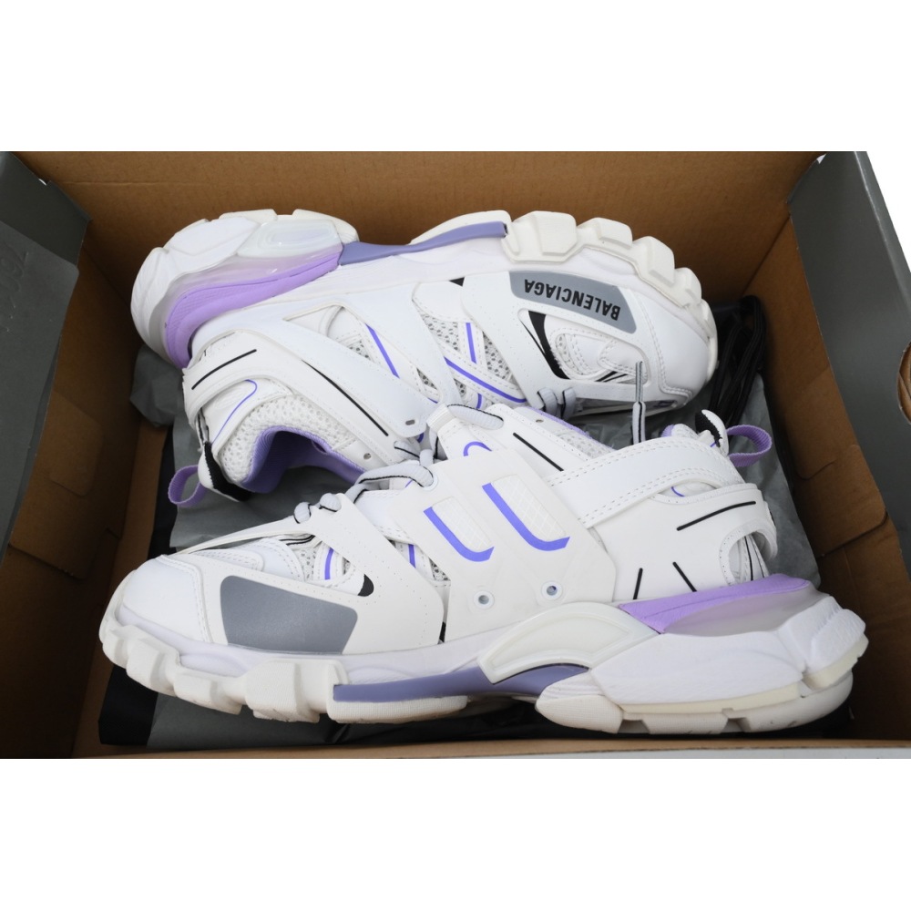 PK Balenciaga 3rd Track Sneaker White Purple