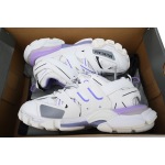 PK Balenciaga 3rd Track Sneaker White Purple