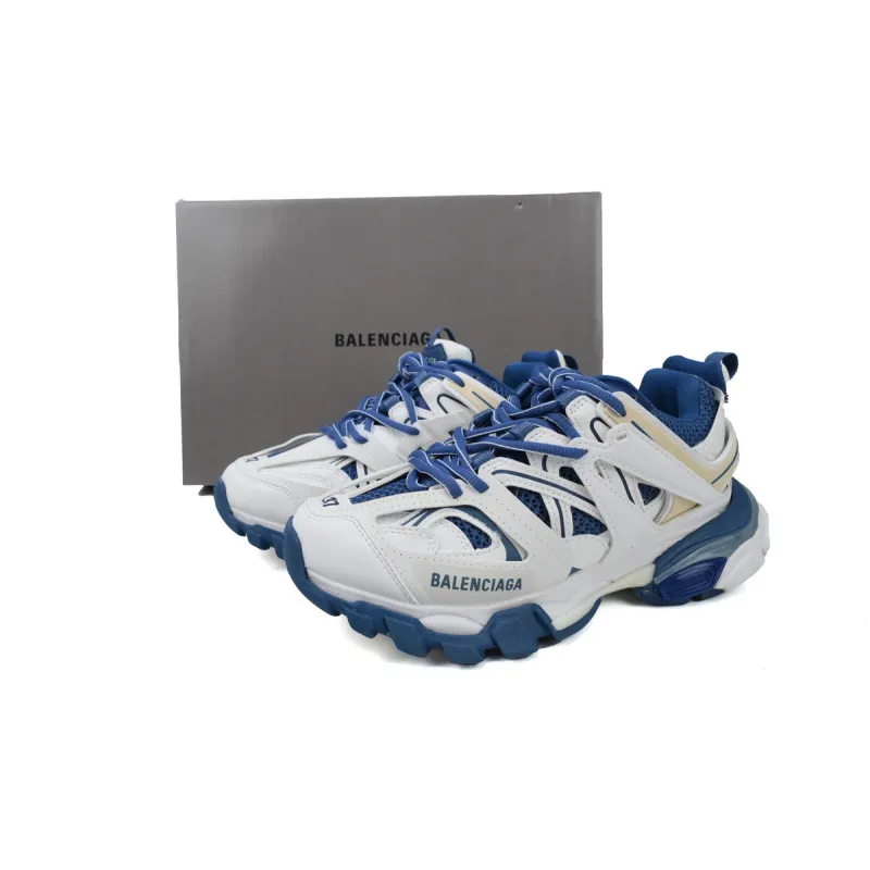 Balenciaga 3rd Track Sneaker White Blue