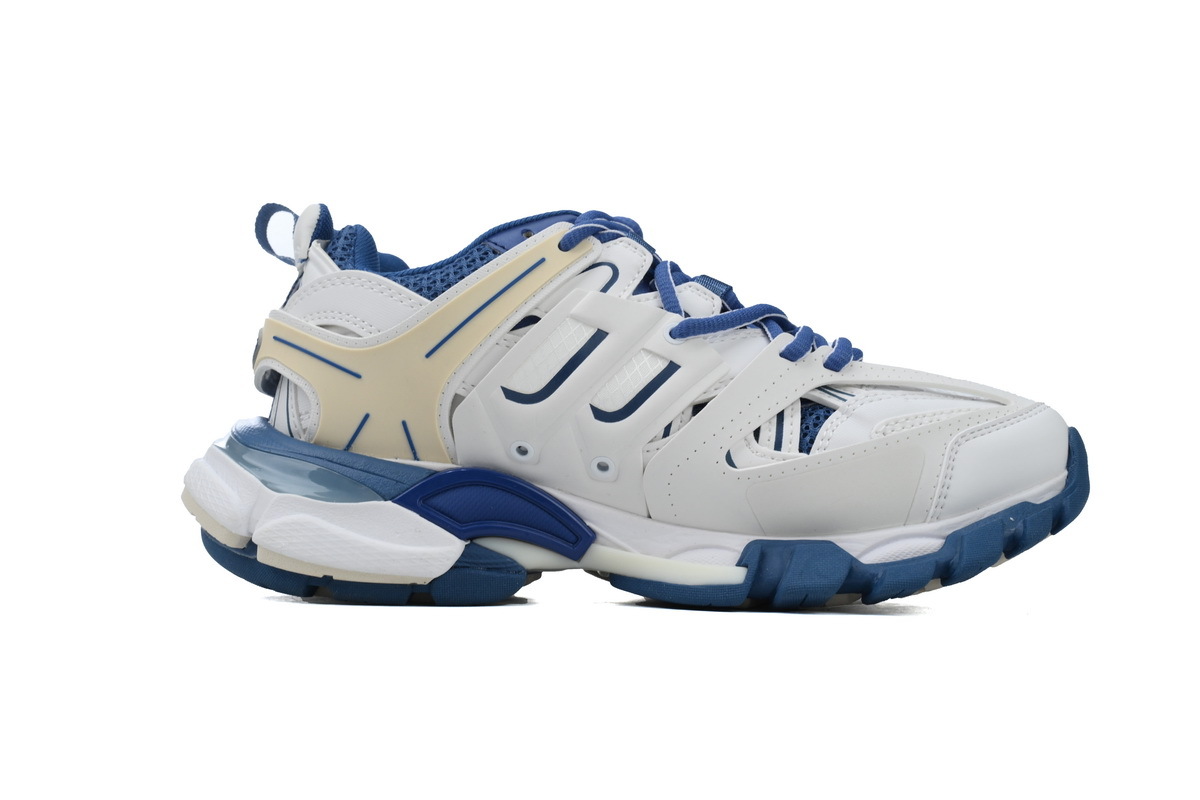 PKGoden Balenciaga 3rd Track Sneaker White Blue
