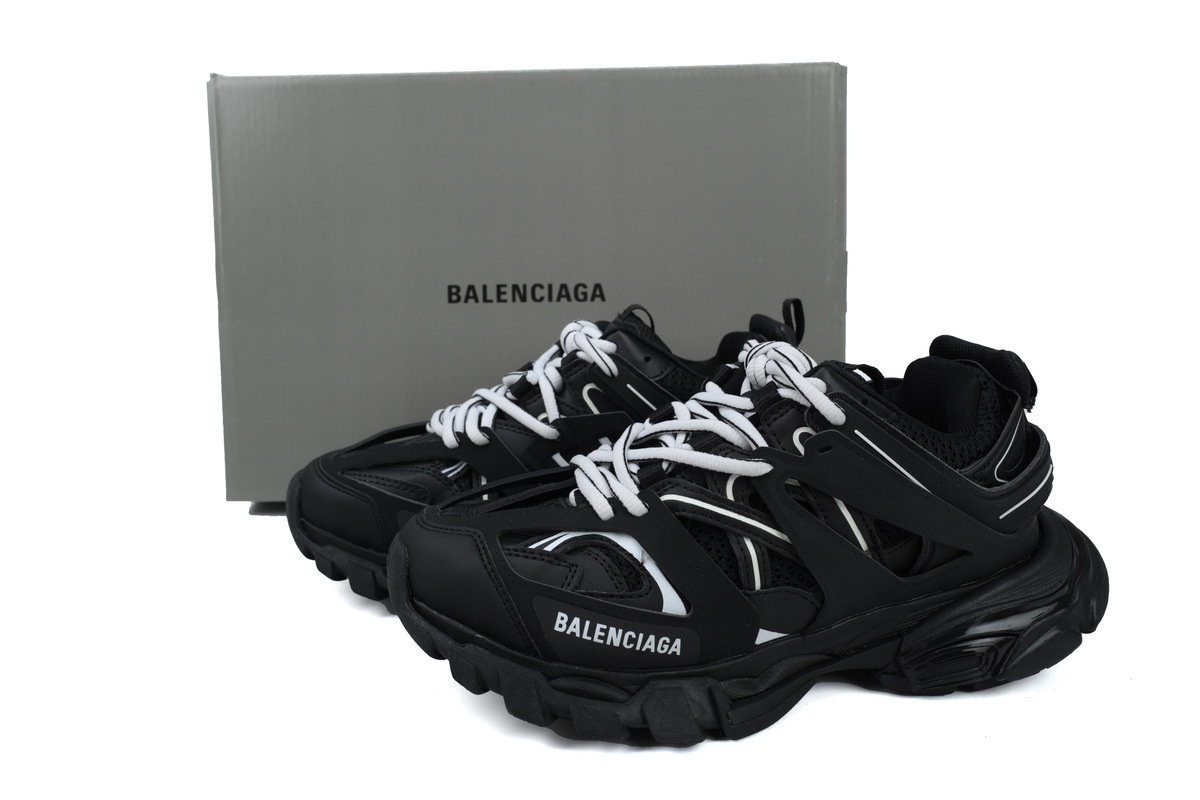 PKGoden Balenciaga 3rd Track Sneaker Black and White