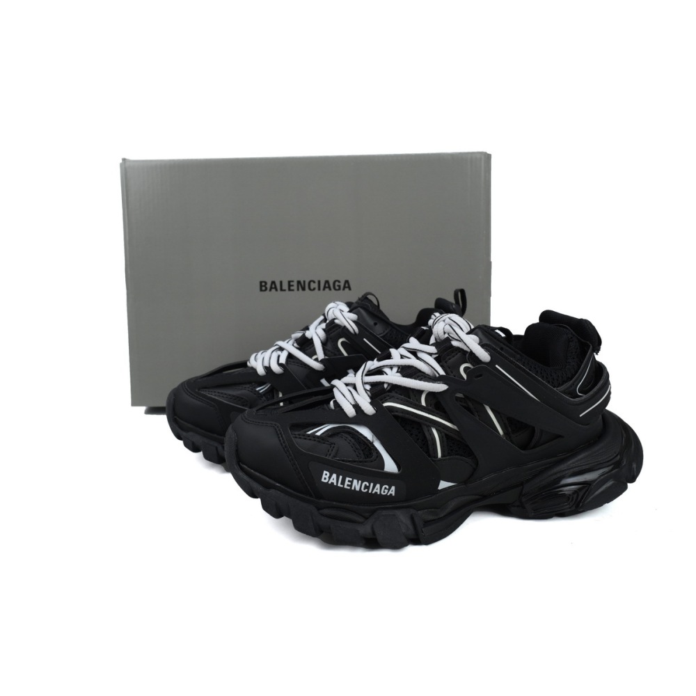 PK Balenciaga 3rd Track Sneaker Black and White