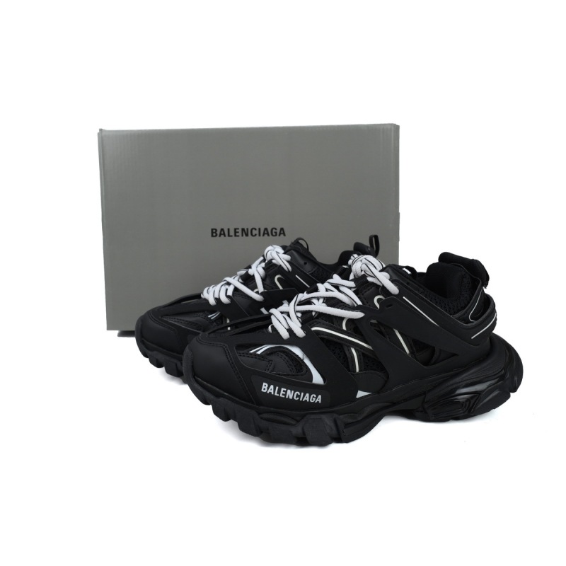 PK Balenciaga 3rd Track Sneaker Black and White