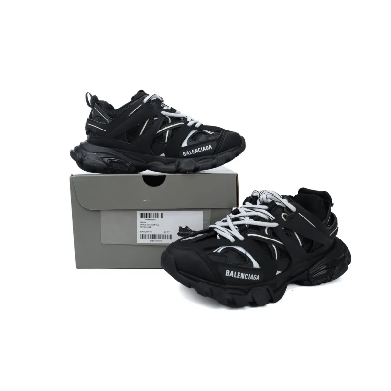 Balenciaga 3rd Track Sneaker Black and White