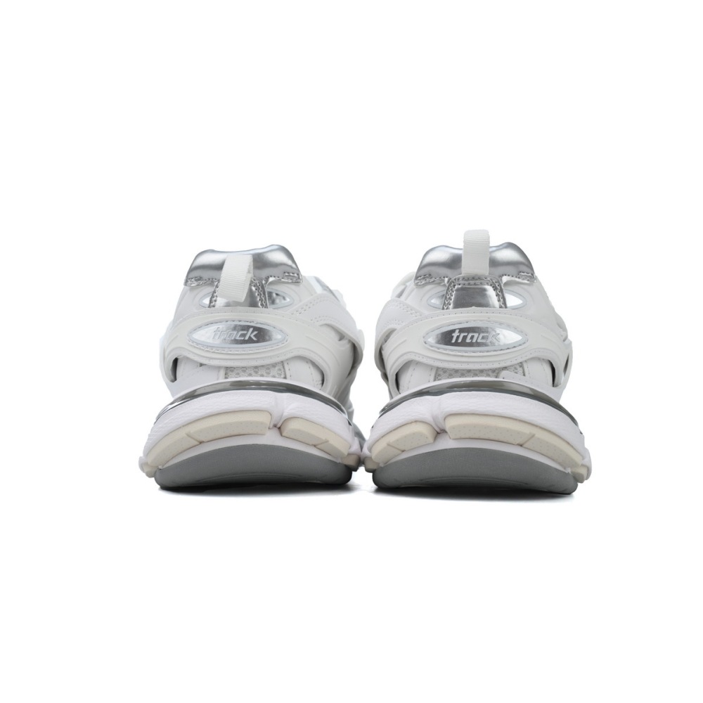 PK Balenciaga 3rd Track Sneaker White Grey Silver 542436 W2FSC 9081
