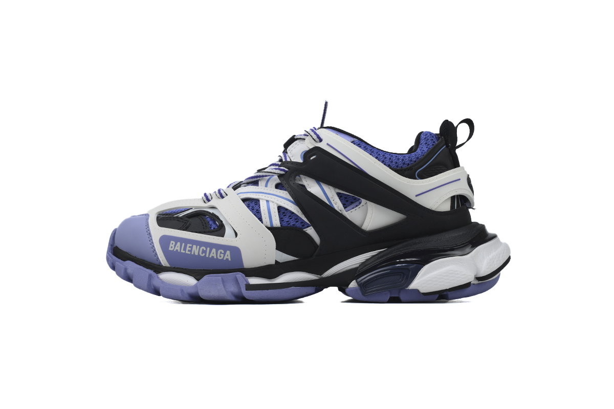 PKGoden Balenciaga 3rd Track Sneaker White Black Purple