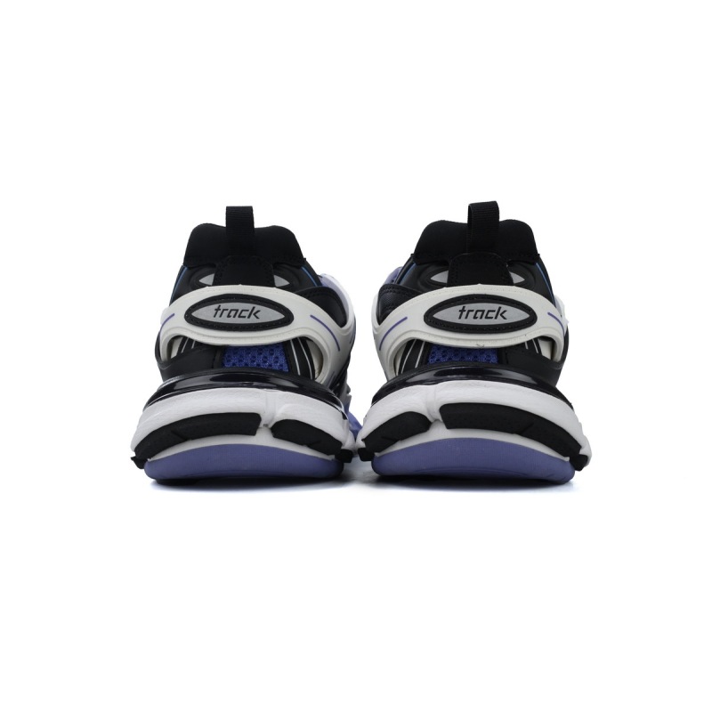 PK Balenciaga 3rd Track Sneaker White Black Purple