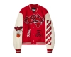 OFF-WHITE C/O Chicago Bulls Varsity Jacket