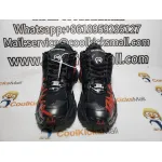PKGoden Balenciaga Runner Black And Red Characters 677402 W3RB1 0102 