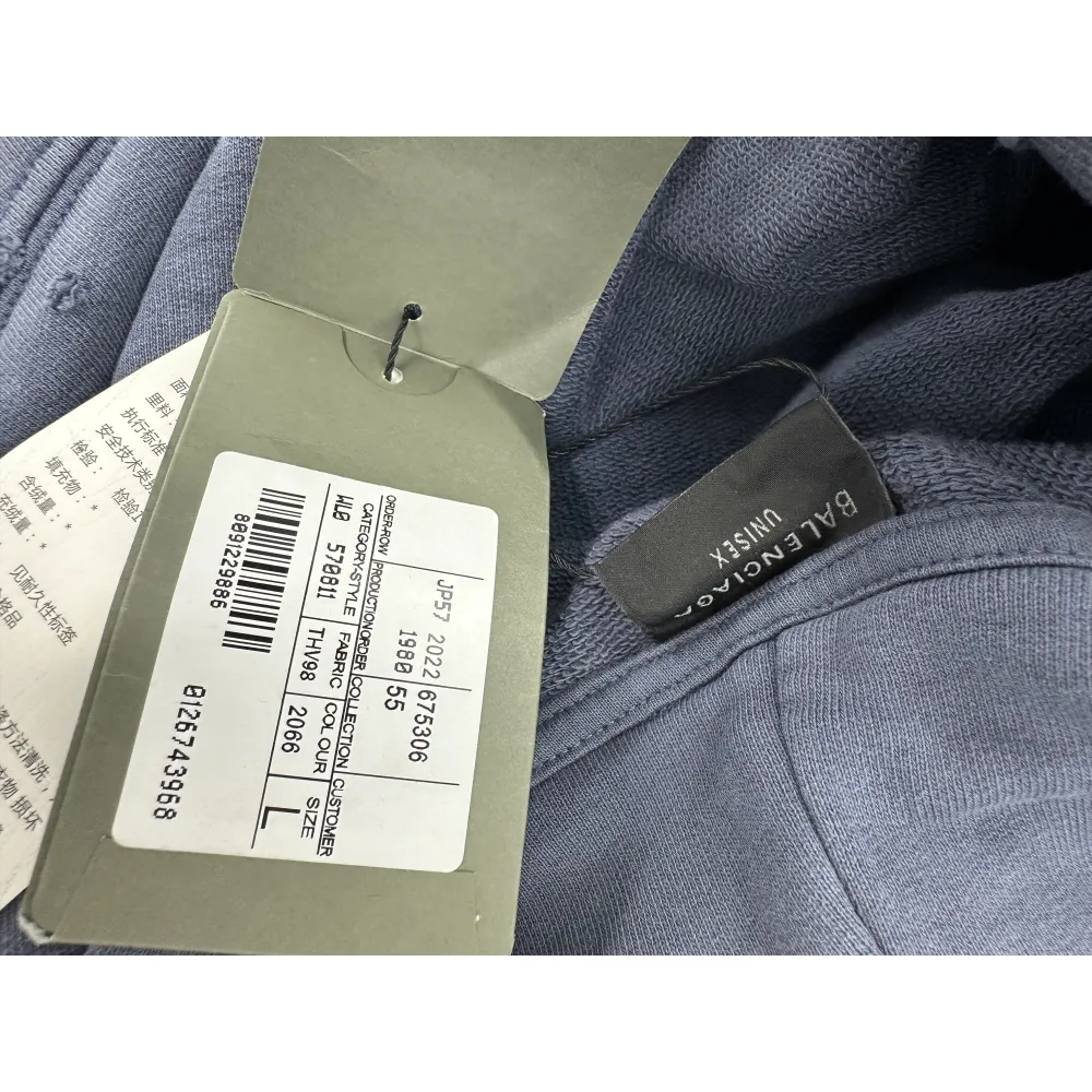 Balenciaga hoodie Blue,A0Tn84